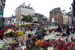 Flower Market. Photo by Richard Varr