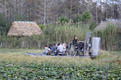 Airboat on the Everglades. Photo by Richard Varr